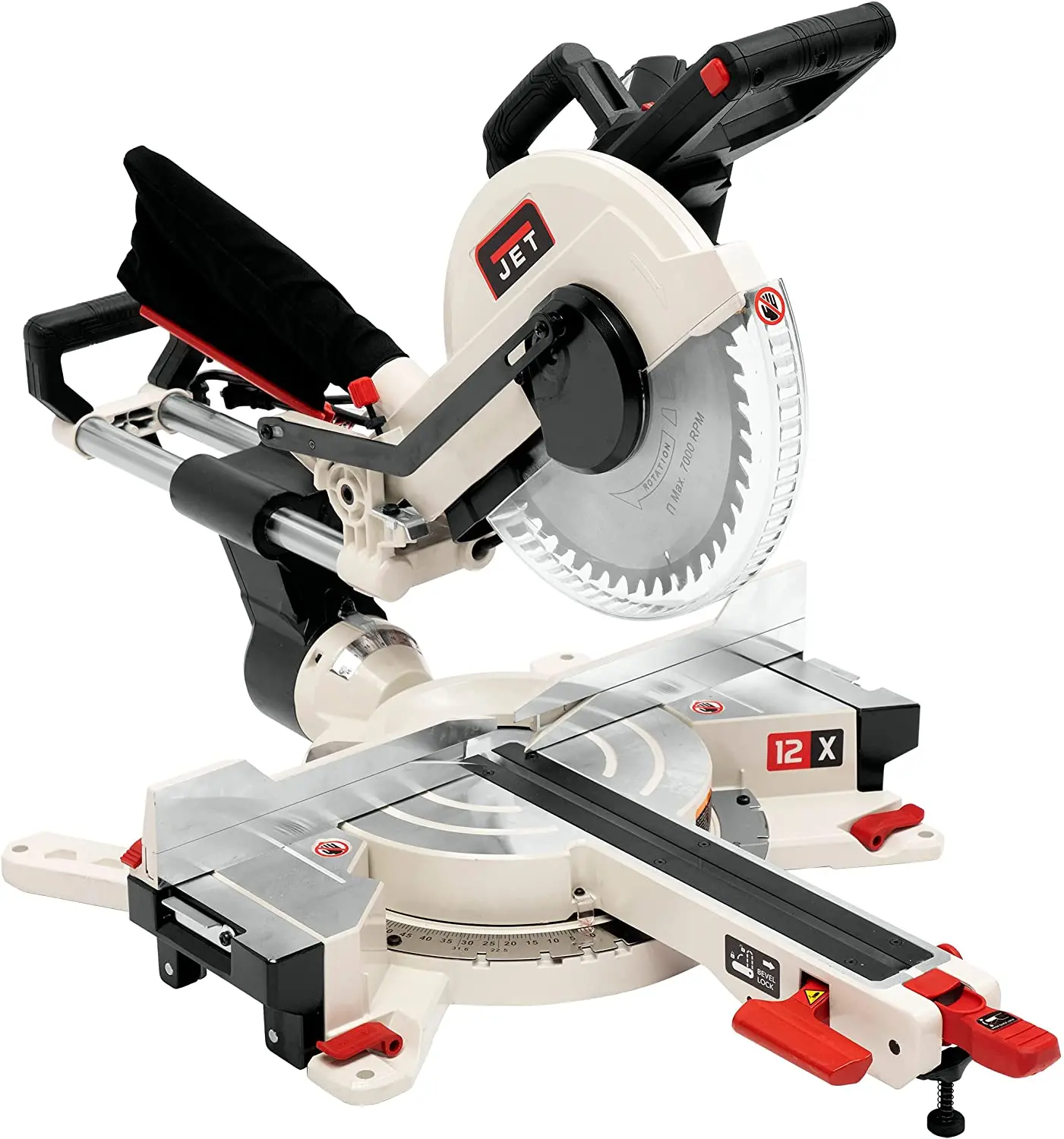 New upgrade low price JET JMS-12X 12-Inch Sliding Dual-Bevel Compound Miter Saw (707212) Metal wall plate |