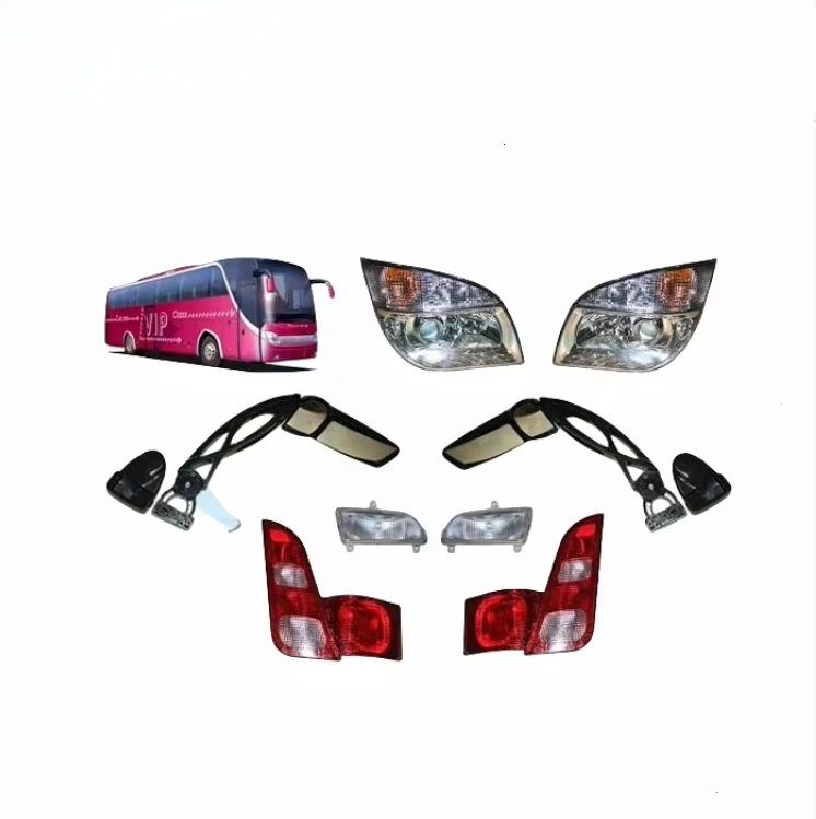 Bus Parts Bus Body Parts XMQ6127 XMQ6117 Kinglong Spare Headlight and Tail Light