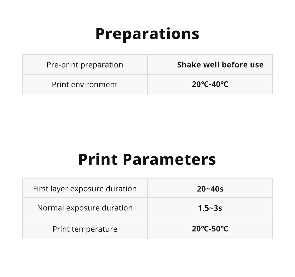 Neues Anycubic 10KG 2.0 ABS-ähnliches Harz für 3D-Drucker, Photopolymer-Harz mit Höherer Zähigkeit und Elastizität, Schnelle Aushärtung, Hochpräzisions-Harz – Detail 15