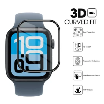 Soft Screen Protector For Watch SE 3 44MM Smartwatch Cover for iWatch SE3 40/44MM Anti-scratch Protective Films 2