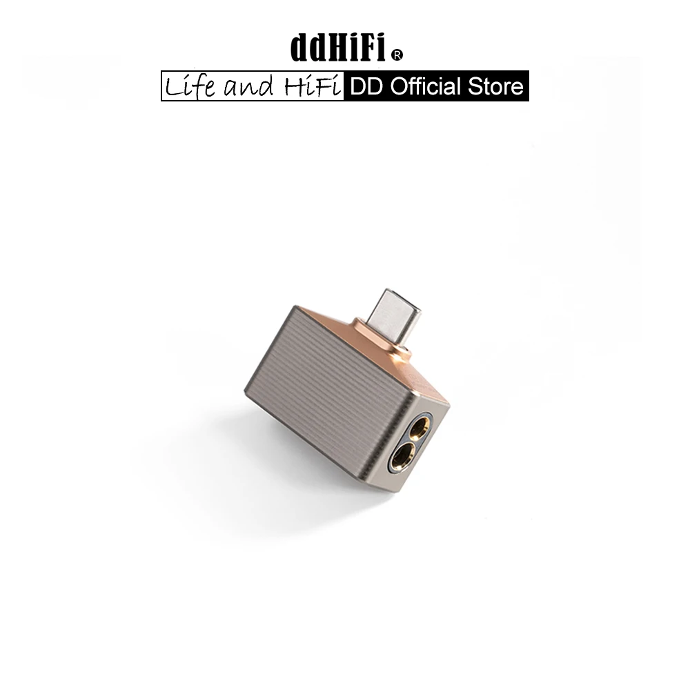 DD ddHiFi TC44Pro M3 T-Shaped Hi-Res DAC & AMP Adapter Dual DAC CS43198 Dual Interface 3.5 + 4.4