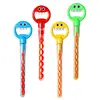 32 Holes Handheld Bubble Wand Smiling Face Bubble Stick Blower Maker For Children Outdoor Activity Fun Soap Blowing Bubble Tool 6