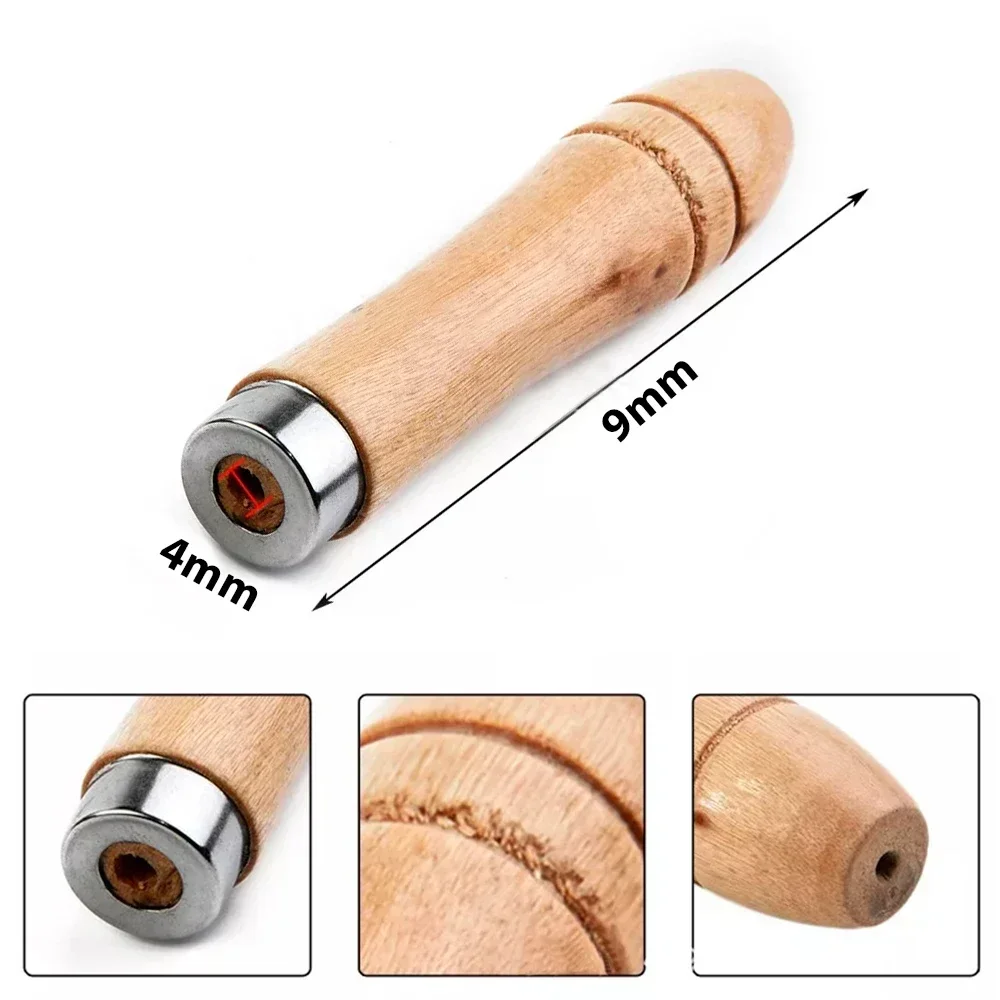 Wooden File Handle Replacement Metal Collar For File Craft Tool Wood Rasp Woodworking Polishing 10pc