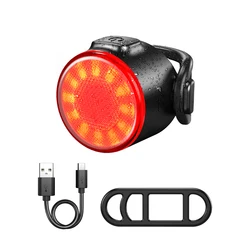 Enhanced Bike Light Set with 6 Modes & USB Charging (Rear Light)