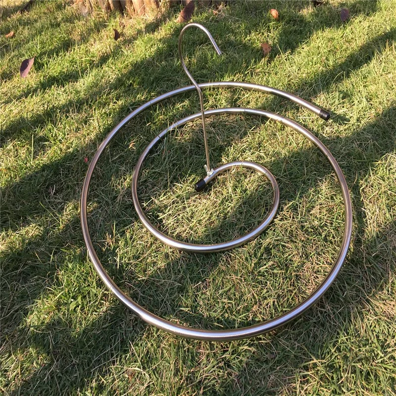 이불 건조 인공물 나선형 의류 건조 랙 발코니 가정용 대형 원형 회전 행잉 냉각..