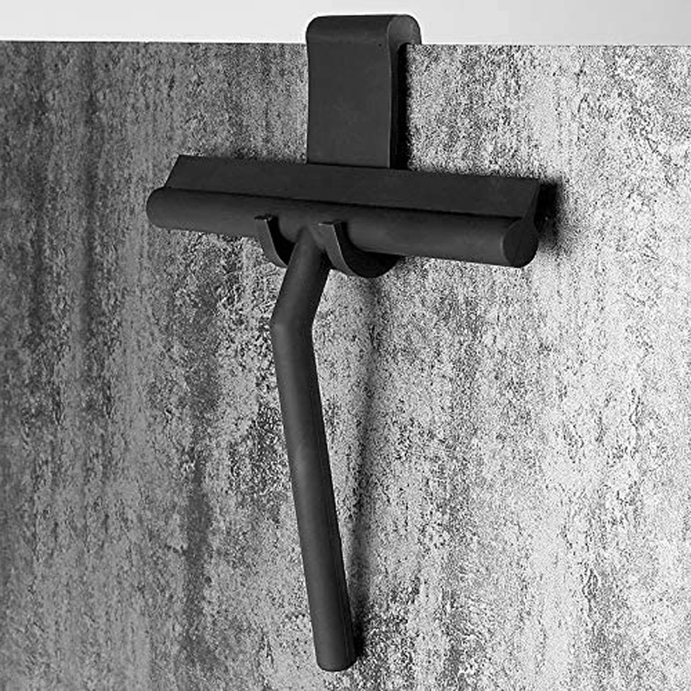 

Shower Squeegee Window Glass Wiper Silicone Scraper Cleaner Long Holdle Bathroom Mirror Wiper Scraper Glass Cleaning Accessories