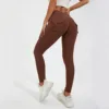 Leggings de sport 2026 pour femme avec poches, taille haute, effet push-up, pour yoga et entraînement, effet seconde peau, XP89