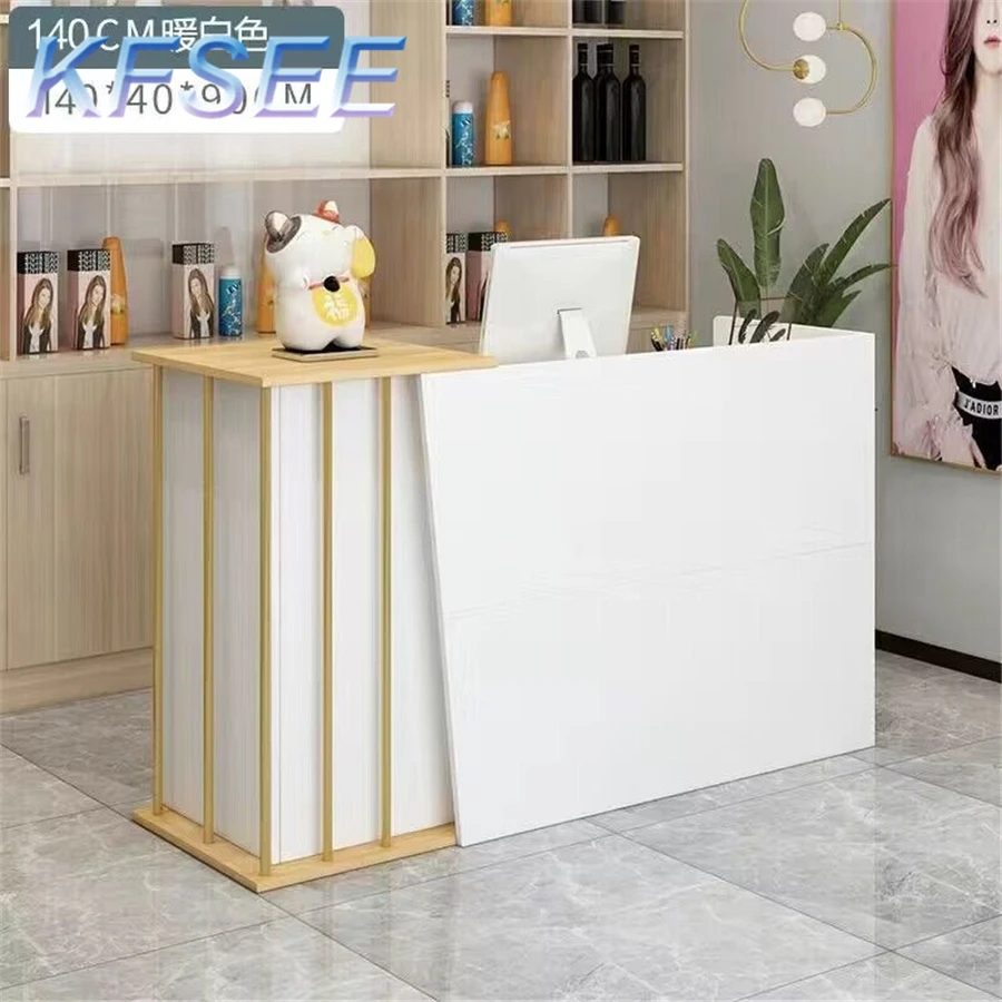 Description Picture 2 of item140cm length Salon Kfsee Reception Table Desk