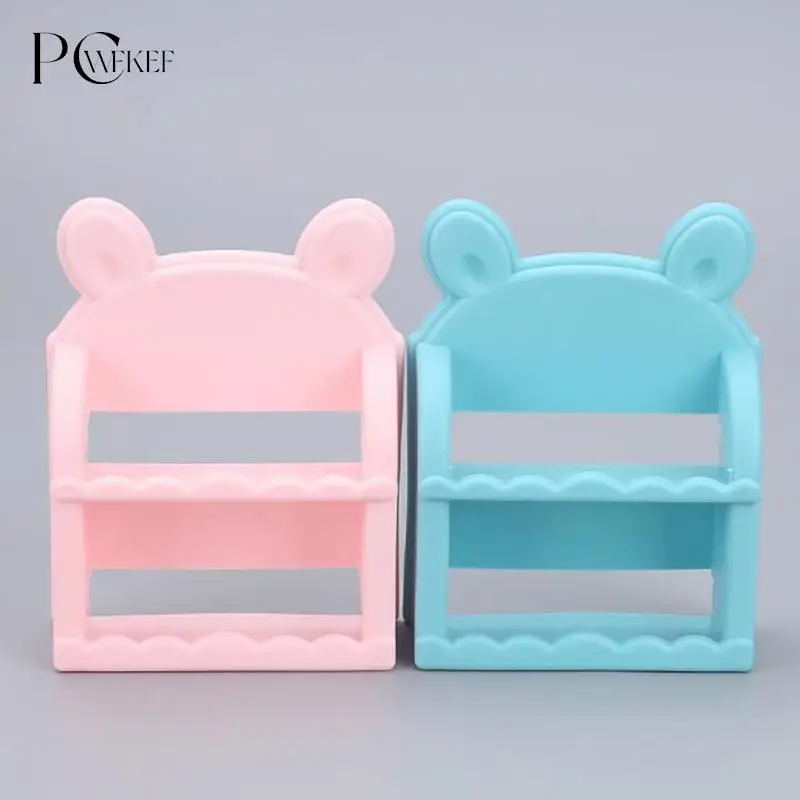 

1/12 Dollhouse Miniature Display Shelf Model Dolls House Dining Table Storage Rack Model Toys Doll House Furniture Decoration