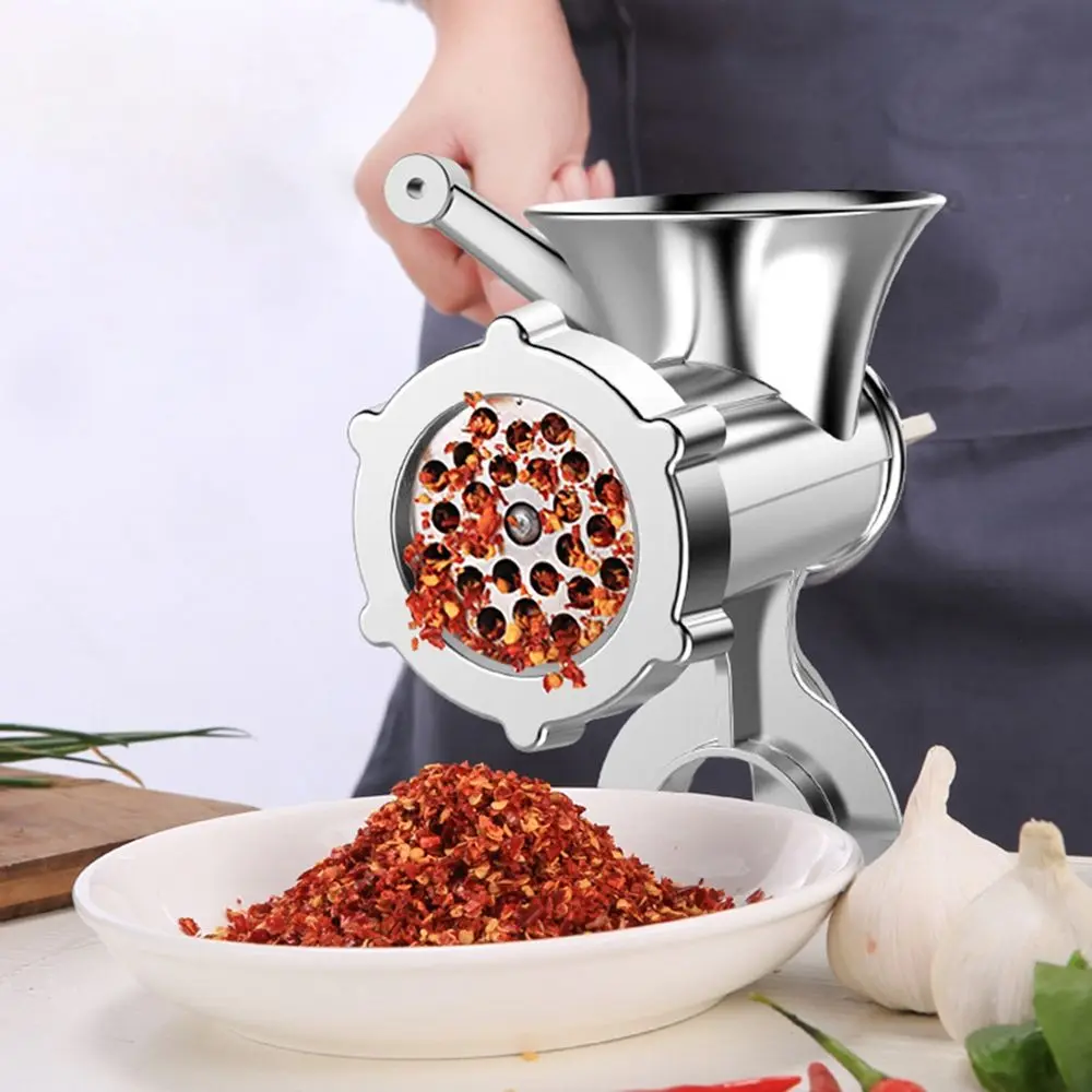 Description Picture 5 of itemManual Meat Grinder & Sausage Noodle Dishes Handheld Making Gadgets Mincer Pasta Maker Crank Home Kitchen Cooking Tools