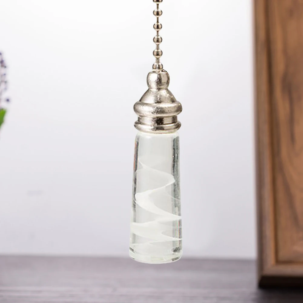 Chain Chandelier Puller 1 Pc Chain Pendant Cord Handle For Bathroom Toilet Light Switch Puller Decorative Home Decor