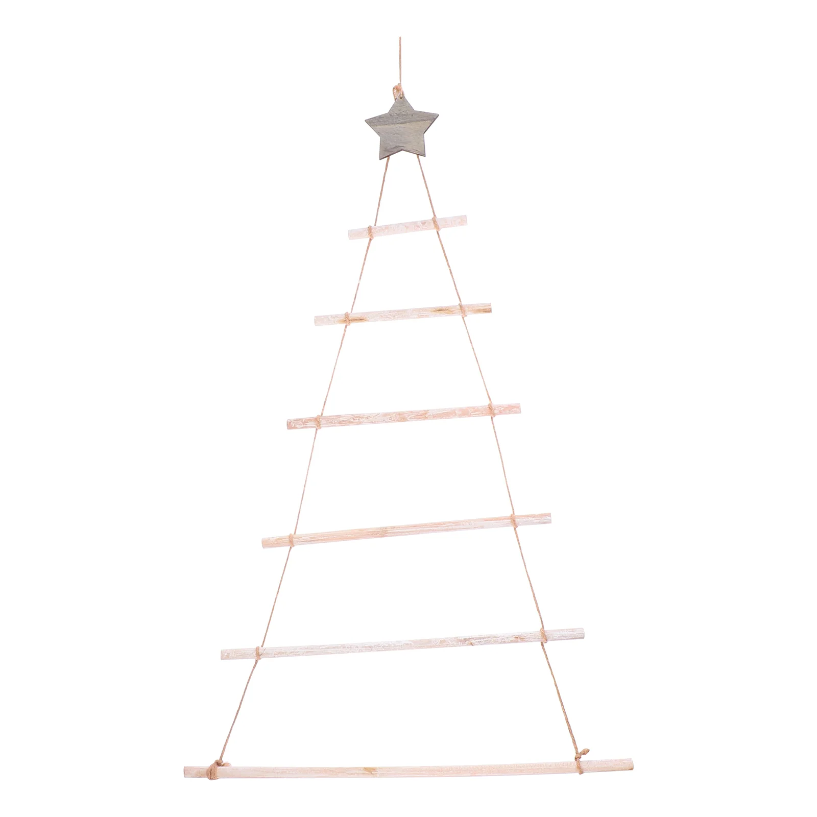 

Coheali Christmas Hanging Pendants Christmas Branch Ladder Wall Hanging Decoration Wood Wall Branch Ladder Hanging Rack Xmas