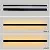 150cm 120cm Black Long Strip LED Indoor Wall Lamp Bedroom Bedside Indoor Decorative lighting Wall Living Room Corriodr Aisle 5