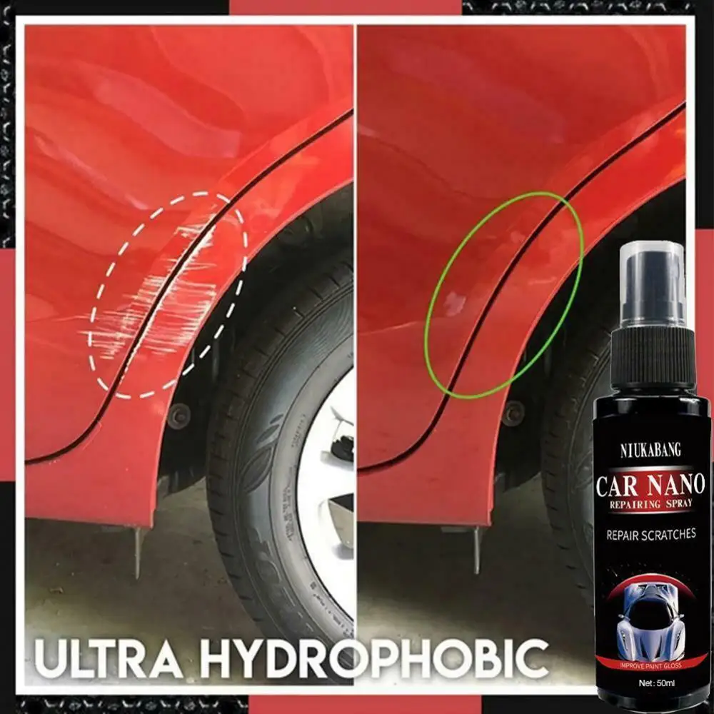 120/100ml Nano Repairing Coating Spray For Car Paint Polish Wax For Car Coat Products Bike Rv Suv Truck Boat Body Coating