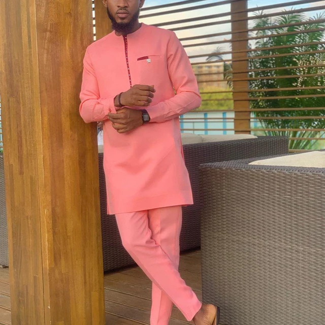 Deji Long Sleeve Kaftan Outfit - Image 3