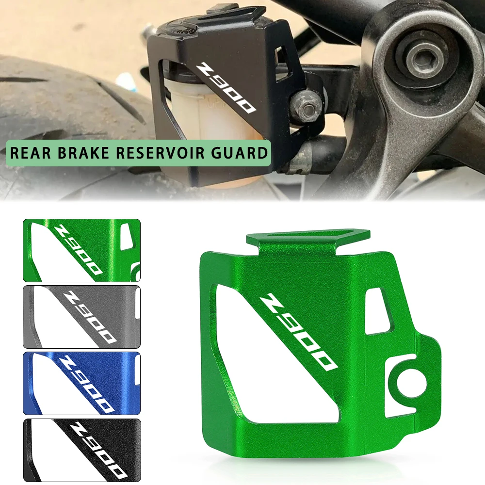 

Moto Rear Brake Fluid Reservoir Cover Guard Cover Protector For Kawasaki Z400 Z250 Z300 Z900 Z 400 250 300 900 versys x300 300