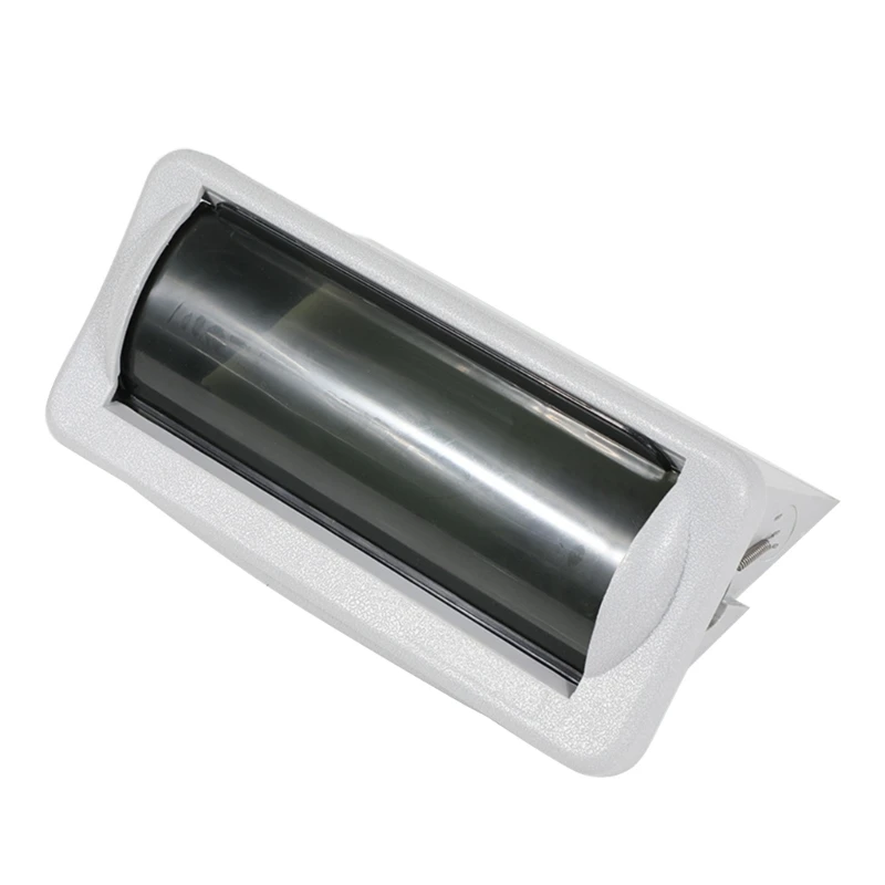 Water Resistant Marine Radio White Universal Housing Cover Radio Splash Proof Stereo Cover Boat-Flush Mount Stereo
