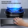 Household Desktop Natural Gas Liquefied Gas Timing Stove Double-Hole Fierce Fire Kitchen Cooker Tool 6