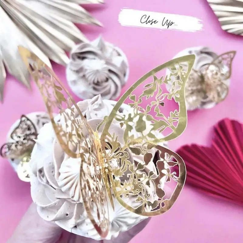 

Butterfly Cake Toppers Party Decorations Removable Wall Stickers Room Decor For Kids And Weddings Make Every Occasion Magical