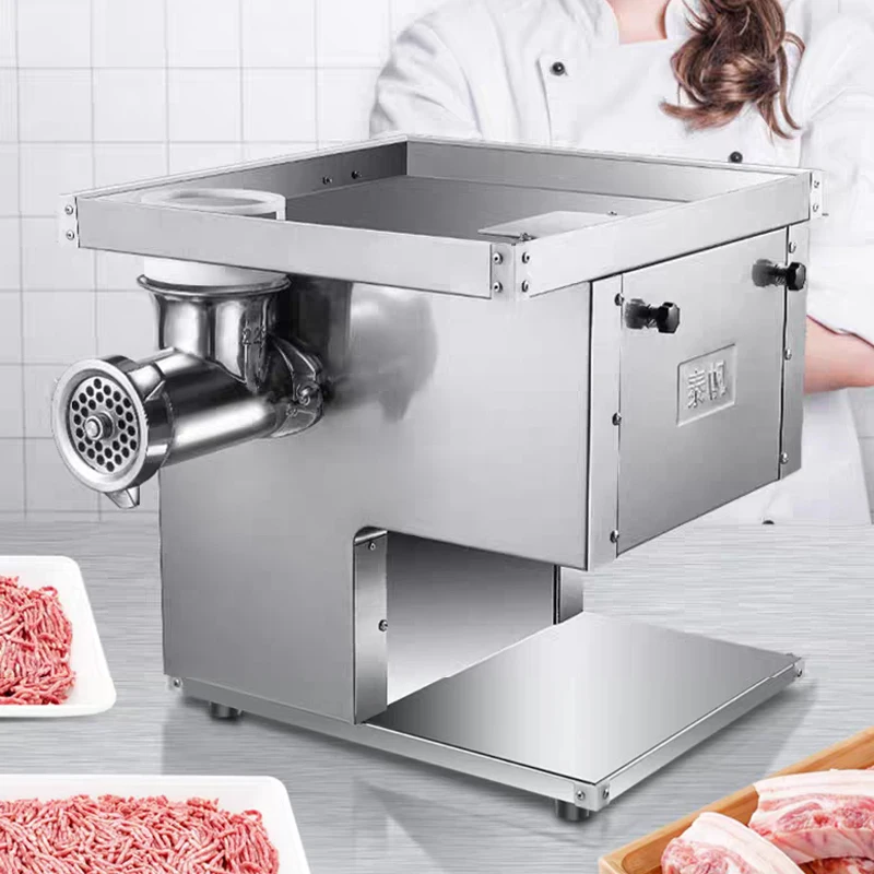 

Commercial Meat Slicer Desktop Meat Cutter Machine Stainless Steel Meat Grinder Machine Meat Slicing Shredding Dicing Machine