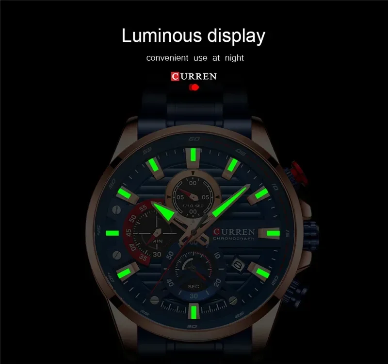 Curren 8415 Men's Watch description image 8