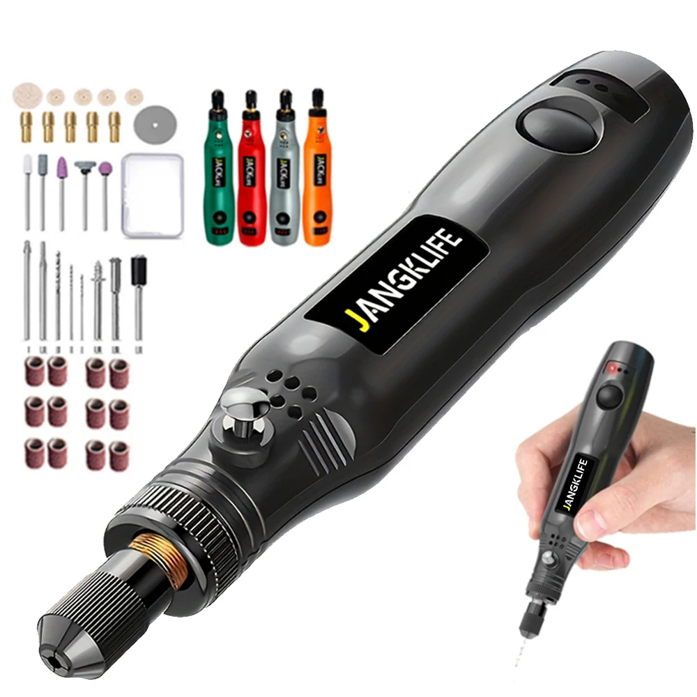 NEWONE 12V Li-lon Cordless Rotary Tools Kit for Home DIY Variable Speed  Carving Pen Multi-tool with 32PC Engraver Accessories - AliExpress