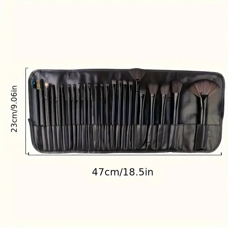 Professional Makeup Brush Set 24pcs for Beginners-Oval Brushes with ABS Plastic Handles and Polyester Bristles Unscented makeup brushes,makeup tool set,makeup set