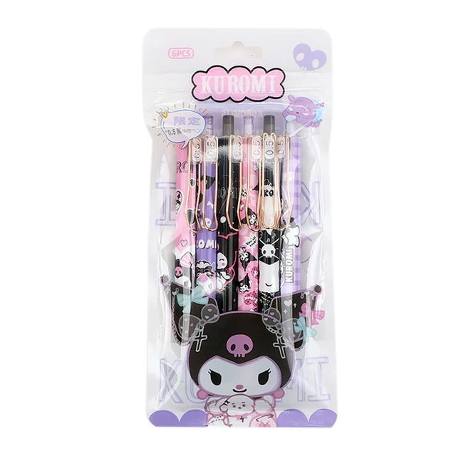 6pcs/set Sanrio Anime Series  Free Shipping Kawaii Pencil - Animation  Derivatives/peripheral Products - Aliexpress