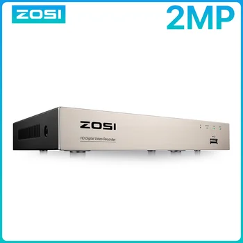 ZOSI H.265+ 8CH 3K Lite 4-in-1 Analog/AHD/TVI/CVI Surveillance Video Recorders CCTV DVR System for 720P, 1080P Security Cameras 1
