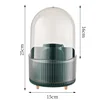 360° Rotating Makeup Brush Holder Desktop Cosmetic Storage Box with Lid Lipstick Eyebrow Pencil Holder Light Luxury Containe 6