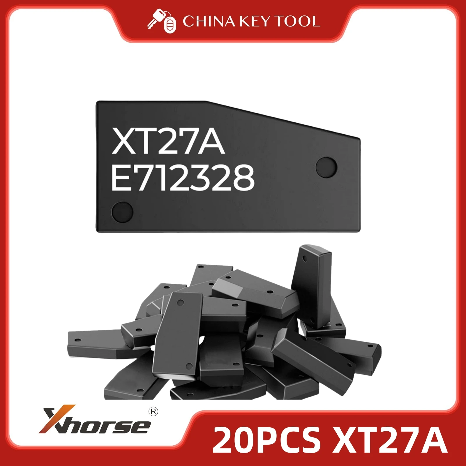 Transponder Chip 20PCS Xhorse VVDI Super Chip XT27A01 XT27A66 Transponder Support Rewrite