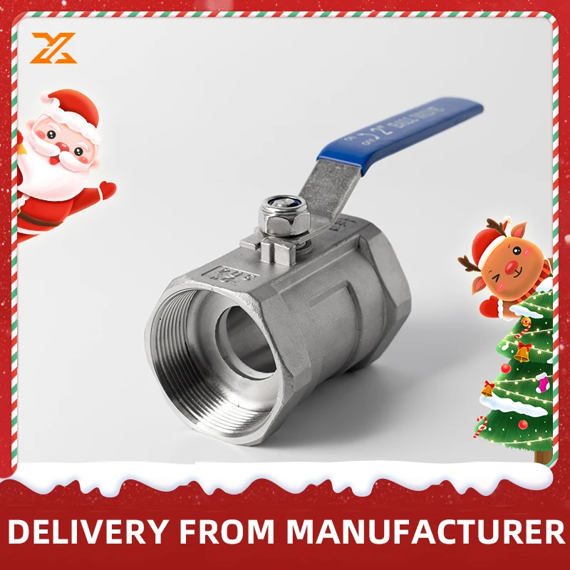 201/304/316 stainless steel one-piece ball valve/internal threaded ball valve/tap valve switch 4 minutes 6 minutes ball valve