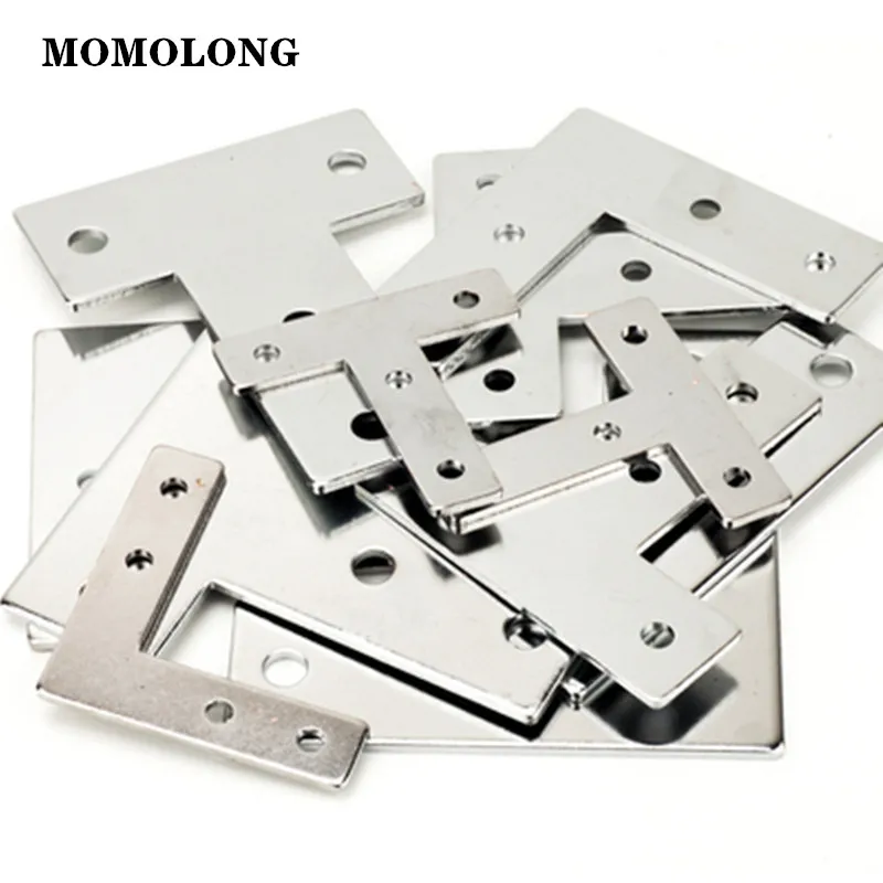 

2020/3030/4040 Aluminum Profile Durable T/L Connector Connecting Plate Shape Corner Joint Bracket For 2020/3030/4040