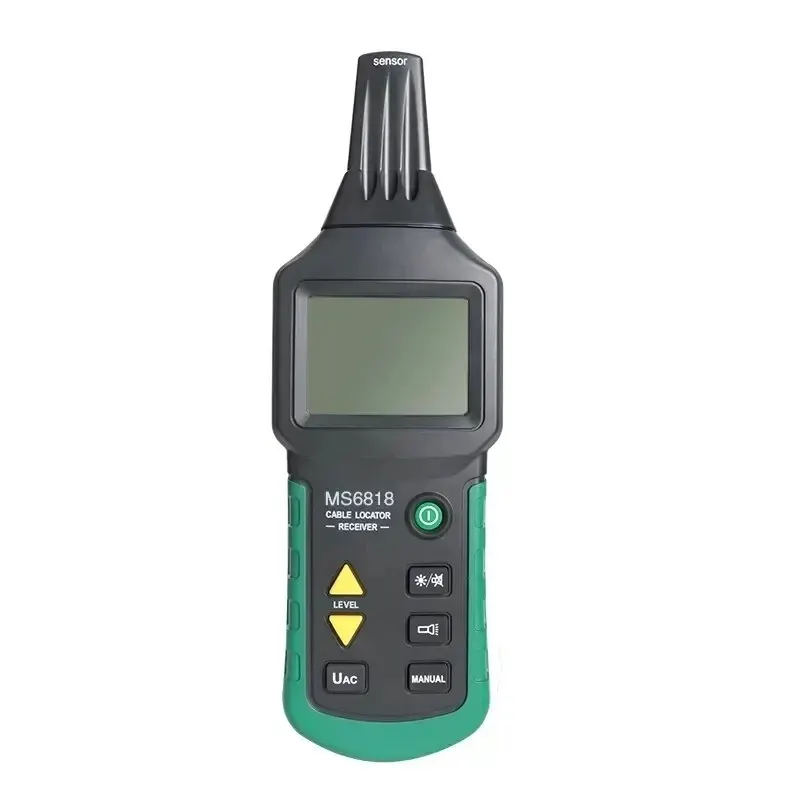 MS6818 Professional Cable Tester 30-400V AC/DC Metal Pipe Locator Wall Underground Inspect Interruption Short Circuit Detection 6