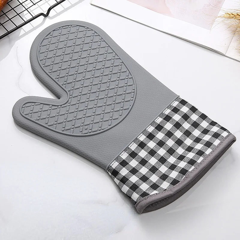 Dropship 1pc Silicone Oven Mitts; Heat Insulation Pad; Nordic Style  Microwave Oven Gloves; Kitchen Baking Gloves to Sell Online at a Lower  Price