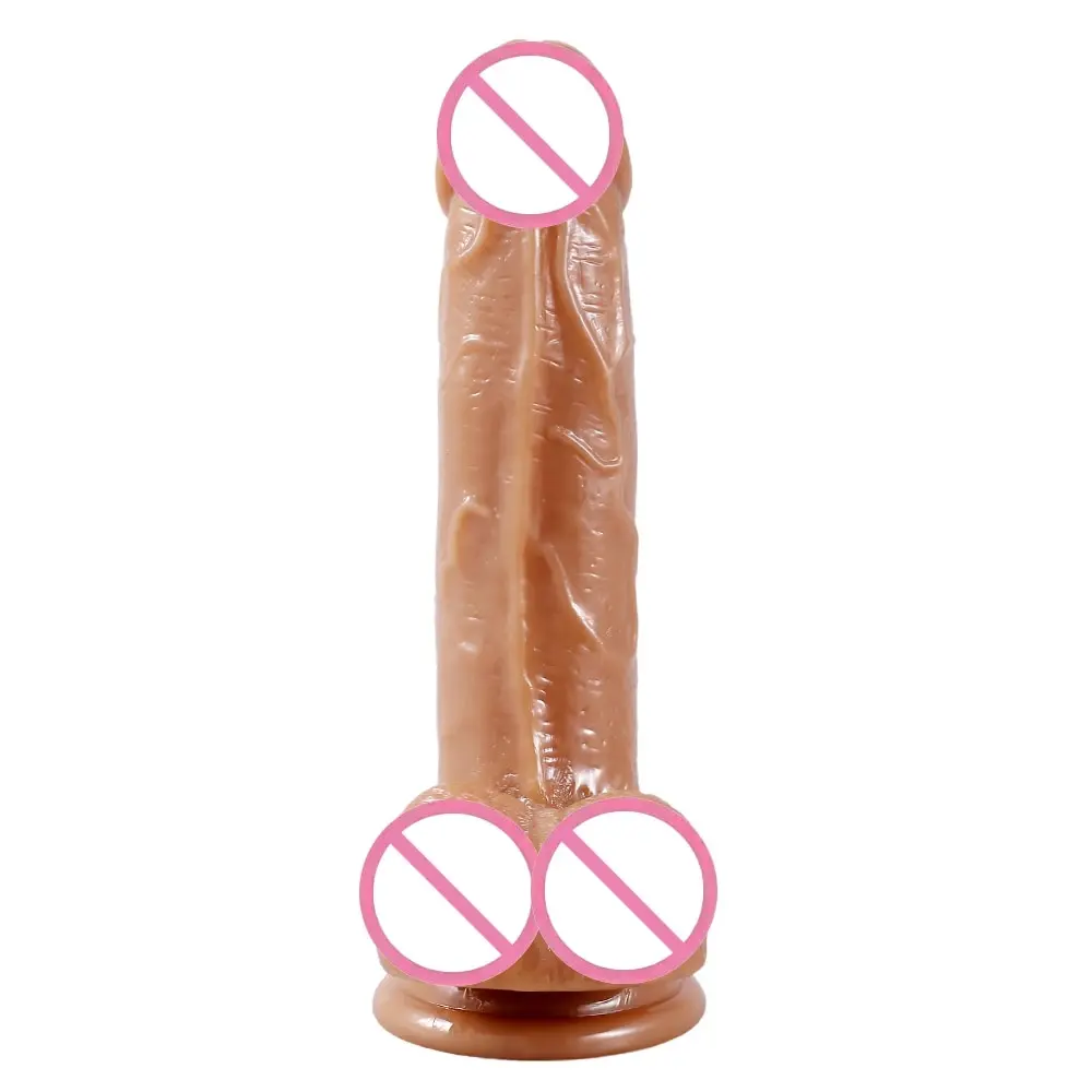 Sex Toys Realistic Silicone Dildo Sucker Soft Women Masturbator Female Vagina Massage Anal Plug