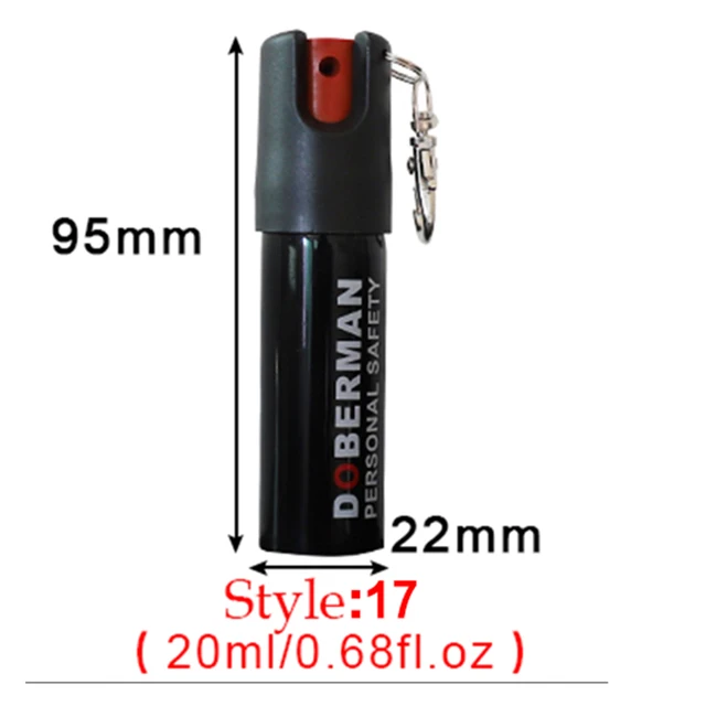 20ml Pepper Spray for Women Safety Protective Spray Easy Carry Self-defense Small Canister Protection Chili Water（16style） wu-17