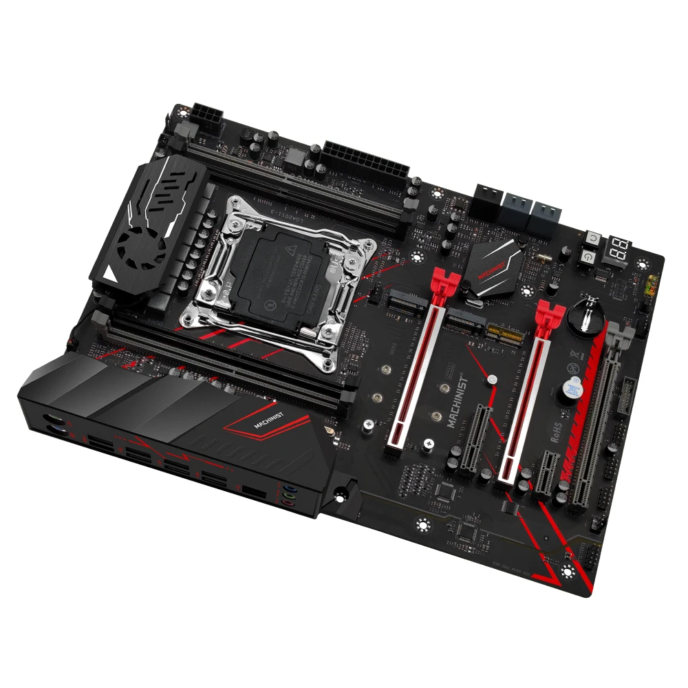 Gépkezelő X99 Alaplap LGA 2011-3 állítsa készlet xeon E5 2640 V4 CPU Időréscsatoló +DDR4 2*16GB Kos memória USB ATX NVME M.2 MR9A Menő Minden