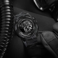 SMAEL New 8105 Camouflage Digital Watches Sports LED Wristwatches 50m Waterproof  Digital Light Stopwatch Watch for Men 2