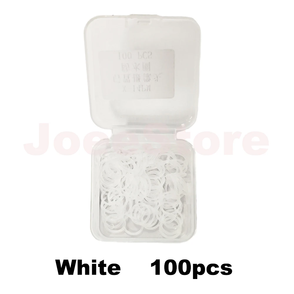 100pcs 방수 인감 후면 후면 카메라 렌즈 슬롯 고무 링 서클 아이폰 X XR XS 11 12 13 미니 14 프로 최대 수리 부품