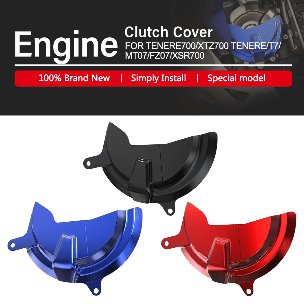 

Motorcycle Engine Clutch Cover Guard Protection FOR YAMAHA MT07 FZ07 ABS XSR700 XTribute XTZ 700 TENERE 700 T7 FZ-07 MT-01