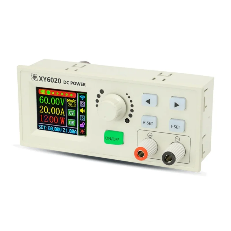 XY6020 20A 1200W 조정 가능한 DC 스텝다운 전원 공급 장치 모듈 전압 조정기 안정기 정전압 전류 변환기 모듈