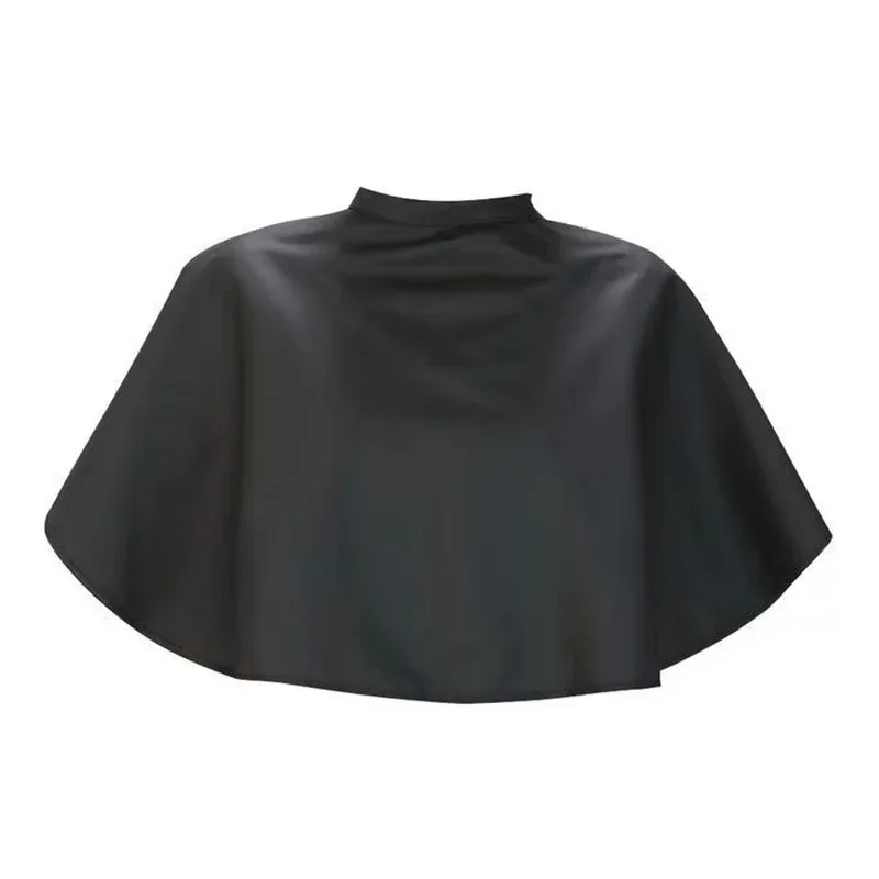 Hair Dye Tools Short Square Black Waterproof Hairdressing Salon Barber Hair Cutting Cape Cloth Wrap Hairdressing Cape Barber 4