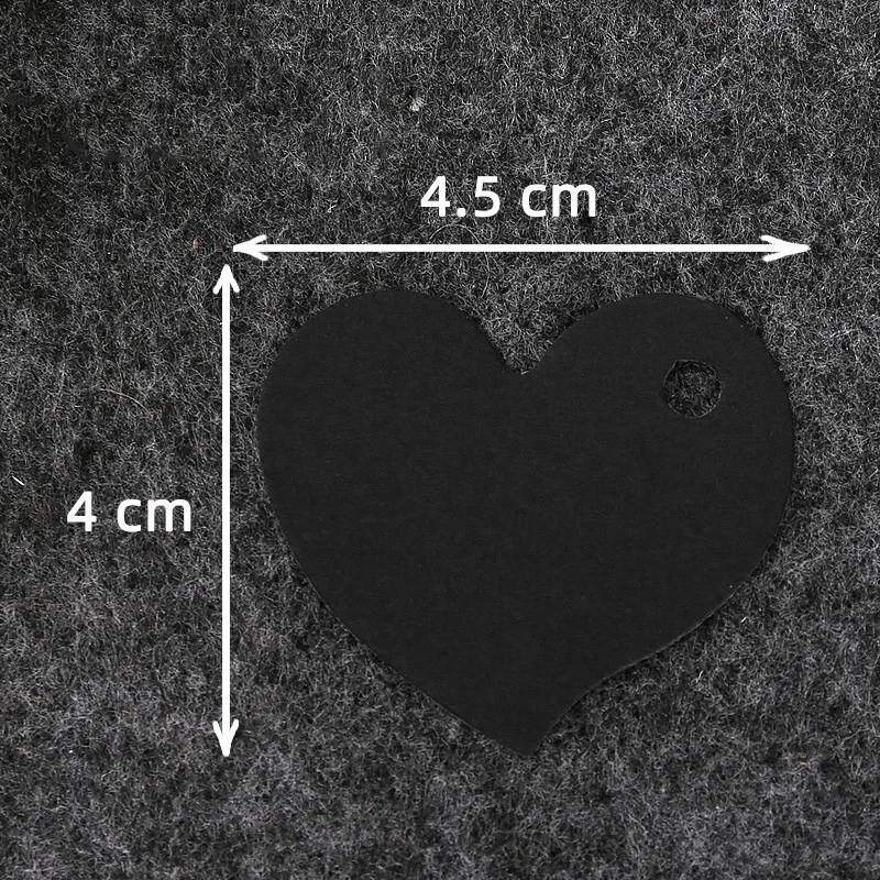 4.5x4cm black paper