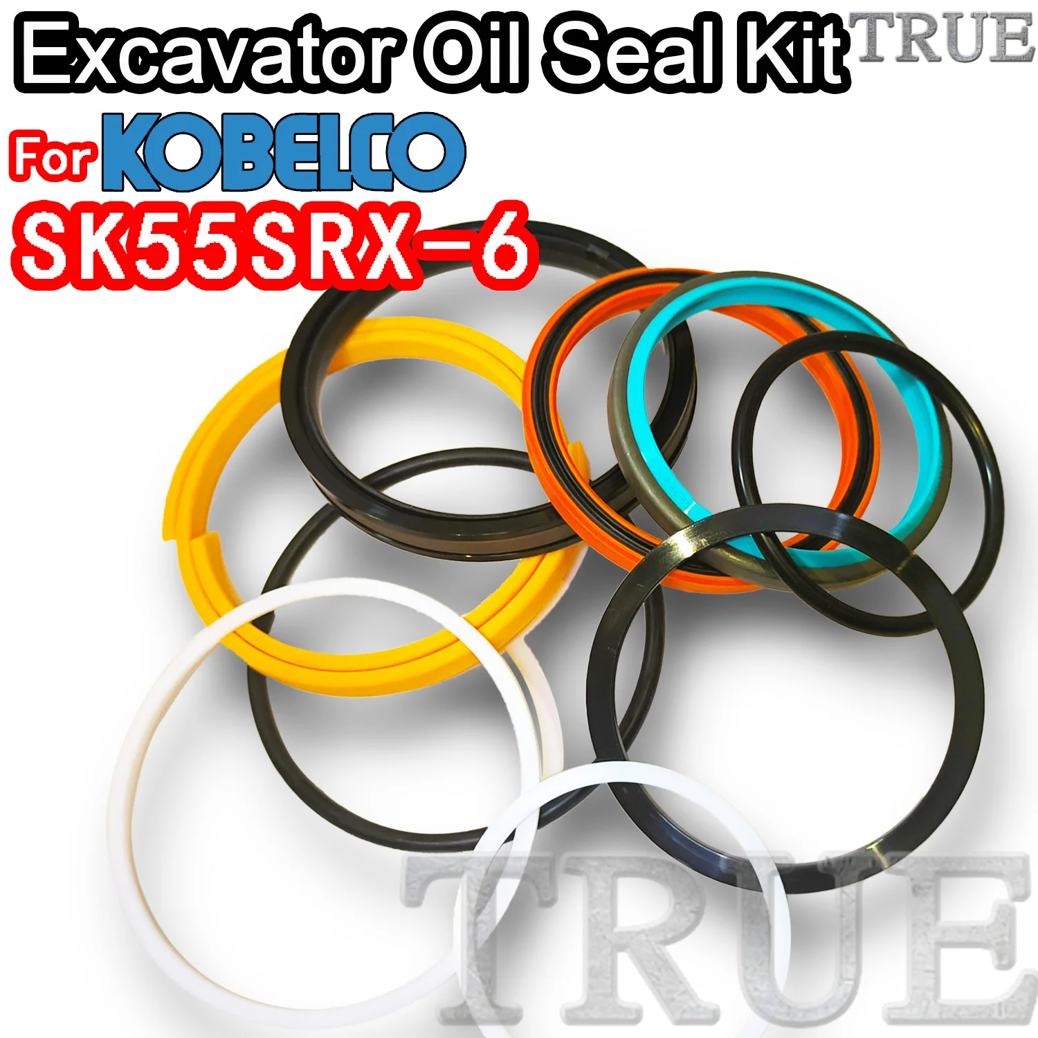 

For SK55SRX-6 KOBELCO Oil Seal Excavator Repair Kit SK55SRX 6 Set Pack Heavy Master Excavating Machinery Maintenance Floating