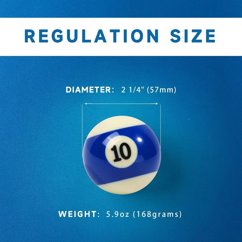 Standard Regulation Size Billiard Balls Set 16-Piece Pool Table Balls Set 3