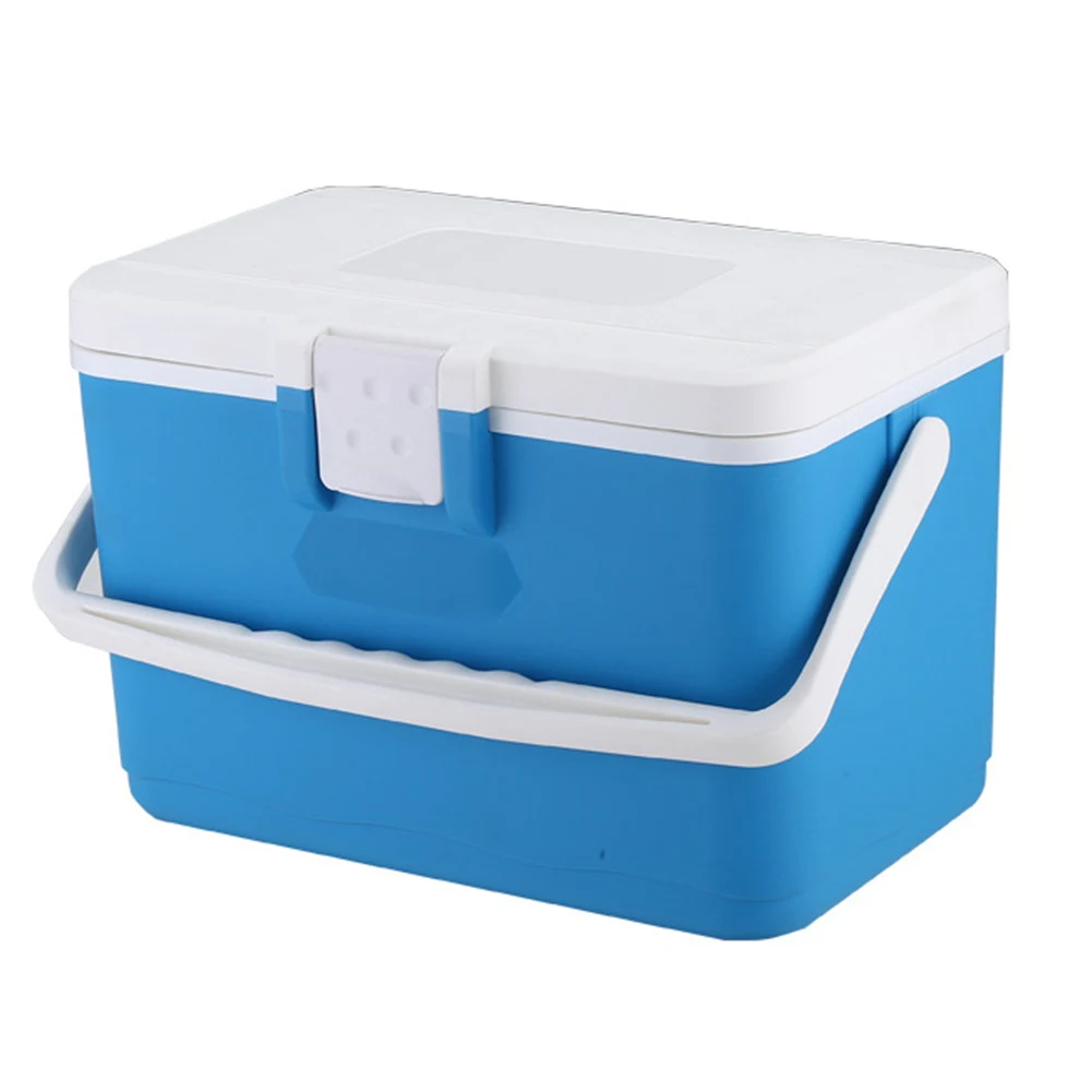 8L Camping Refrigerator Incubator Heat Preservation Insulated Thermal Box Beer Juice Beverage Cooling Bucket for Car Road Trips