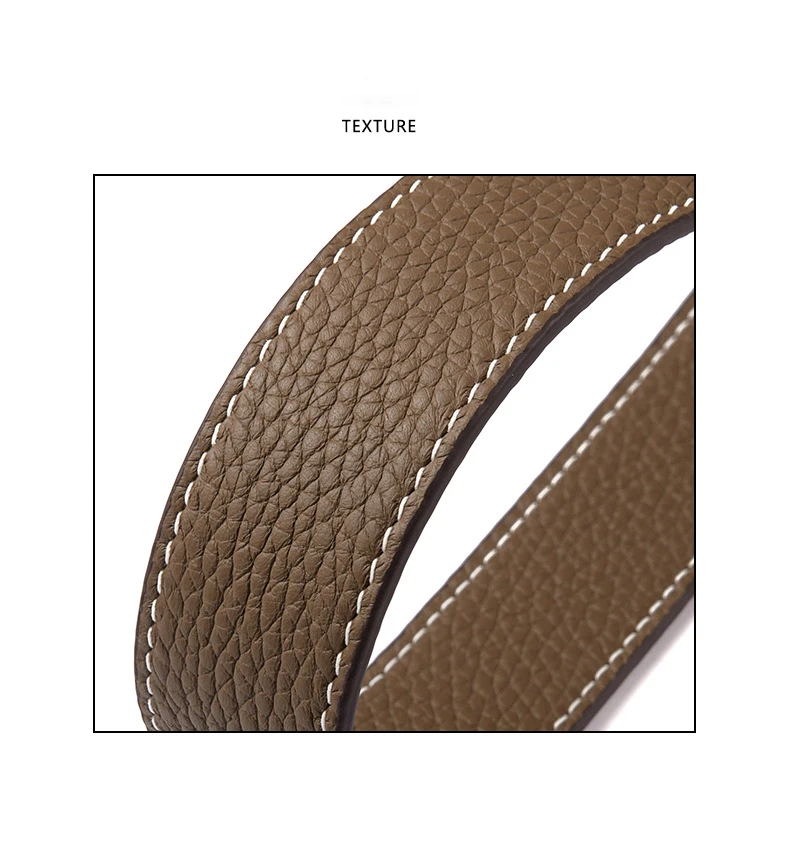 Bag Strap for Handbags Accessories Genuine Leather Single 54CM Change H Luxury Desinger Brand Strap as UInderarm Shoulder Strap