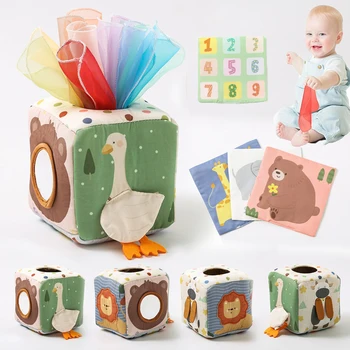 Magic Tissue Box Sensory toys for babies 1