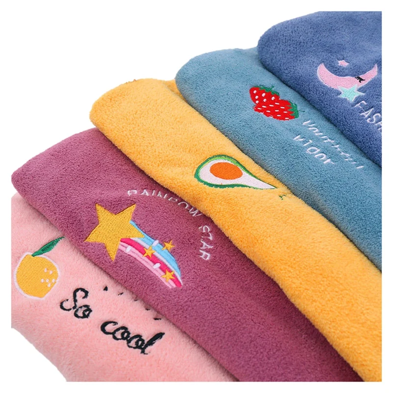 

1 Set Ladies Soft Towel, Shower Cap Ladies Soft Bandana Girl Towel Towel Bath Hats